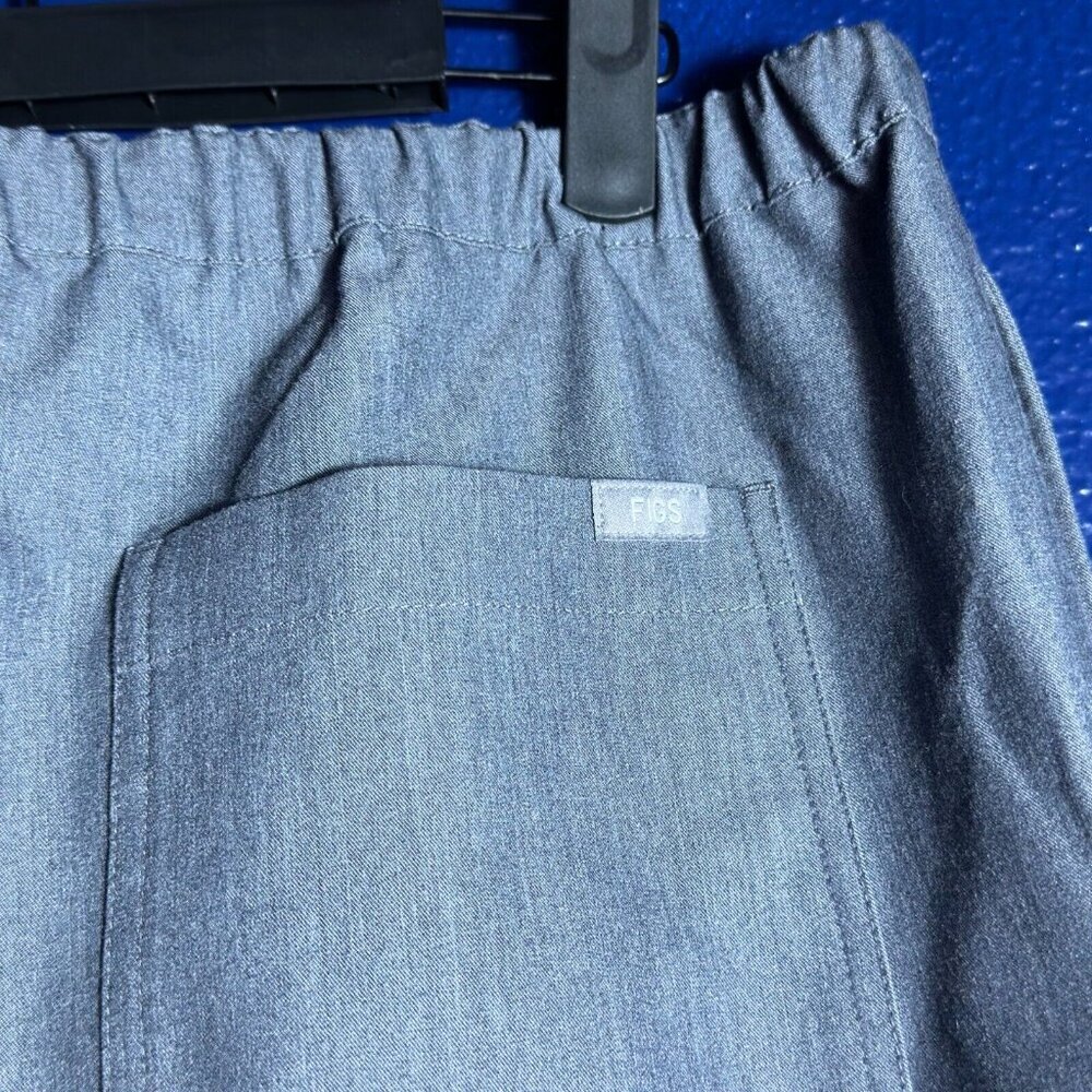 FIGS Technical Pisco Basic Scrub Pants Sz L Graphite Healthcare Medical Nurse - Picture 9 of 11